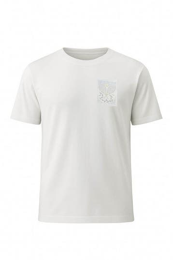 Casablanca T-shirt in maat S Wit, Kleding | Heren, T-shirts, Verzenden, Zo goed als nieuw, Wit, Casablanca