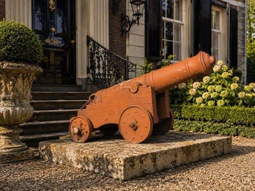Decoratief ornament - Europa - XL Cannon - 170 kg, Antiek en Kunst, Curiosa en Brocante