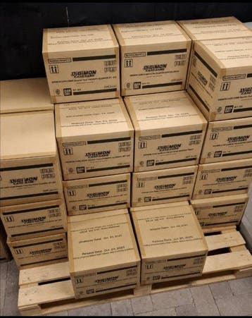 Bandai - 20 Bulk kaarten - Digimon, Nieuw