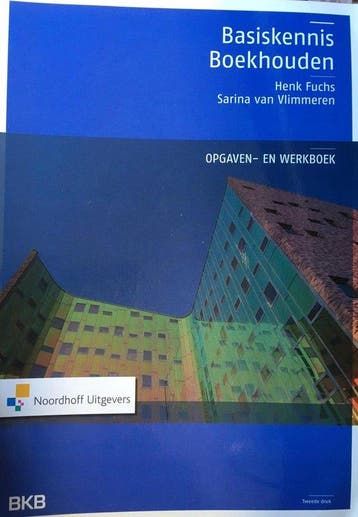 Basiskennis boekhouden 9789001801991, Boeken, Verzenden, Zo goed als nieuw