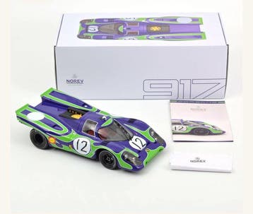 Norev 1:12 - Model raceauto - Porsche 917K # 12 HOCKENHEIM, Nieuw