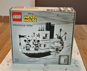 Lego Set - 21317 - Mickey Mouse, Ideas (CUUSOO) - LEGO Ideas, Kinderen en Baby's, Speelgoed | Duplo en Lego, Nieuw