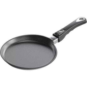 AMT Gastroguss Crepespan Ø 24 cm – Inductiegeschikt – L, Ophalen of Verzenden, Nieuw, Aluminium