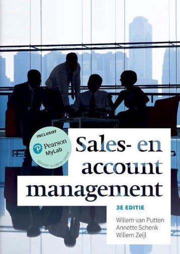 9789043037624 Sales- en accountmanagement | Tweedehands, Boeken, Verzenden, Zo goed als nieuw, Willem van Putten