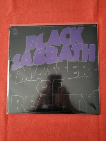 Black Sabbath - Master Of Reality - Embossed box sleeve and, Nieuw in verpakking