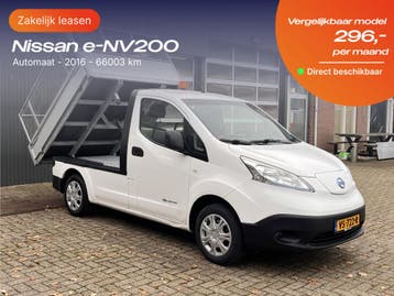 Nissan e-NV200 | Zakelijk Leasen vanaf 128,- p/mnd, Nieuw, Financial lease, Lease, Nissan
