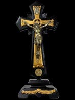 Crucifix - Hout, Metaal - Neogotische stijl