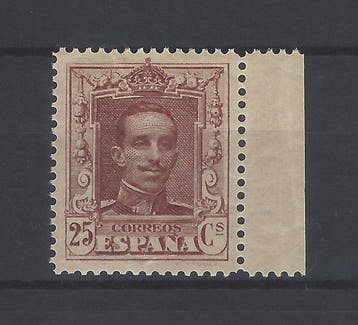 Spanje 1922 - Alfonso XIII - Kleurfout - Edifil Esp. nº, Gestempeld