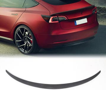 Tesla Model 3 Spoiler ABS Carbon Look | Laatste Stuk!, Ophalen of Verzenden
