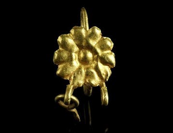 Oud-Romeins, Keizerrijk Goud Roman Gold Oorbel