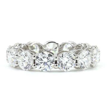 Zonder minimumprijs - Ring - 14 karaat Witgoud - 3.12ct. tw., Nieuw