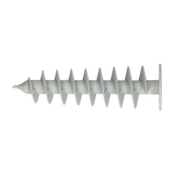 Plug voor isolatieplaten - 120 x 25mm - Kunststof - Per stuk, Ophalen of Verzenden, Nieuw, 50 tot 100 mm, Pluggen