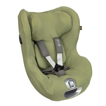 Cybex Sirona Z-T (Plus) Autostoelhoes | Groen wafeltje, Kinderen en Baby's, Autostoeltjes, Nieuw