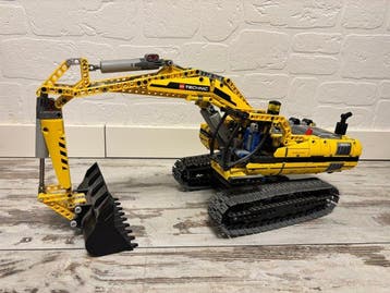 Lego Set - 8043 - Technic - Motorized Excavator, Nieuw