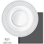 Rozet VR21 d 42 cm OP=OP, Doe-het-zelf en Verbouw, Plinten en Afwerking, Ophalen of Verzenden, Nieuw