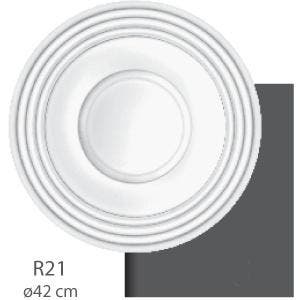 Rozet VR21 d 42 cm OP=OP, Doe-het-zelf en Verbouw, Plinten en Afwerking, Nieuw, Ophalen of Verzenden