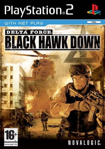 Delta Force Black Hawk Down - Playstation 2 [No Manual], Shooter, Gekoppelde computers, 2 spelers, Zo goed als nieuw
