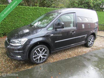 Volkswagen Caddy Bestel 2.0 TDI L1H1 Highline, zwart, airco, Stof, Gebruikt, Euro 6, Volkswagen