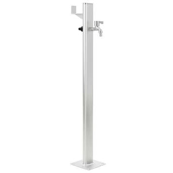 Waterzuil Tuin 95cm Zilver | Tweedekansje | OP=OP, Ophalen of Verzenden, Zo goed als nieuw