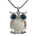 Fako Bijoux - Ketting - Uil - XL - Kattenoog - 39x58mm -, Verzenden, Nieuw