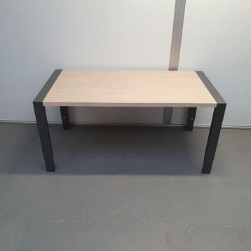 Ahrend Portal slinger bureau - 160x80 cm - licht eiken blad, Ophalen of Verzenden, Nieuw