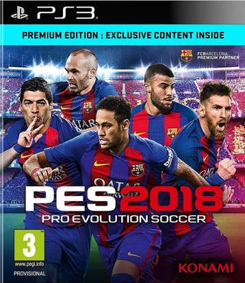 Pro Evolution Soccer 2018 PS3 Garantie & morgen in huis!, 3 spelers of meer, Ophalen of Verzenden, Zo goed als nieuw, Vanaf 3 jaar