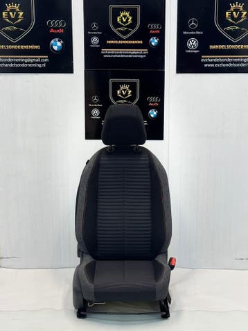 Peugeot 208 bekleding stoel rechts voor passagierskant 2021, Gebruikt, Peugeot