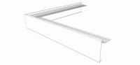 Roval Renovatie-trim Multi-trim buitenhoek 60 (83mm), Ophalen of Verzenden, Nieuw