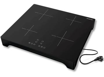 Inventum - Inductie Kookplaat - Zwart, Witgoed en Apparatuur, Kookplaten, Verzenden, Nieuw, Inductie, 4 kookzones