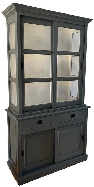 Buffetkast blauwgrijs Putten 120 x 220cm, Ophalen of Verzenden, Nieuw