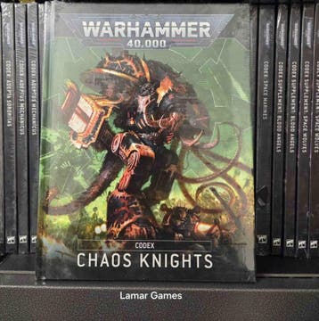 Chaos Knights Codex 2025 (Warhammer40k nieuw), Hobby en Vrije tijd, Wargaming, Ophalen of Verzenden, Nieuw