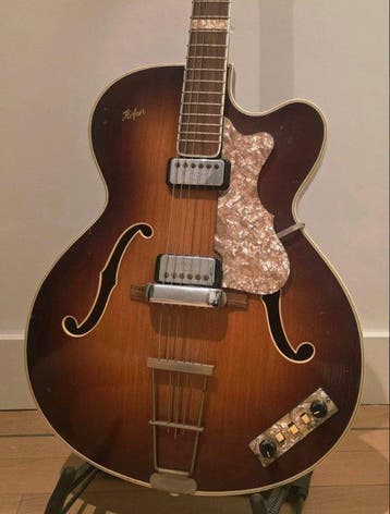 Höfner - Hofner President Thin Body 1960 – Sunburst - -, Muziek en Instrumenten, Nieuw