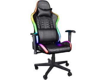 Trust GXT 716 Rizza - Gaming Chair - RGB LED-verlichting -, Huis en Inrichting, Verzenden, Zo goed als nieuw