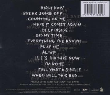 cd - korn - TAKE A LOOK IN THE MIRROR (nieuw), Verzenden, Zo goed als nieuw