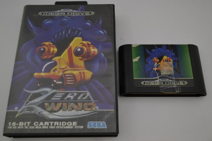 Zero Wing (MD CB), Spelcomputers en Games, Games | Sega, Zo goed als nieuw, Verzenden