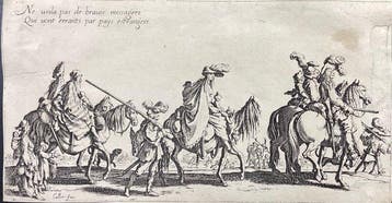 Jacques Callot (1592-1635) - La marcia degli zingari - La