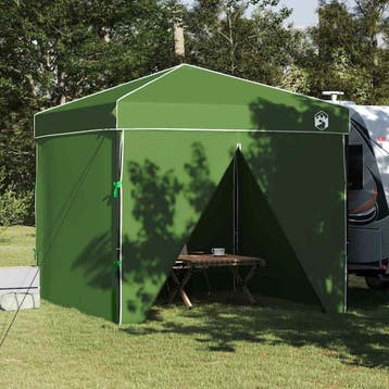 vidaXL Luifeltent 243 x 243 x 251 cm Groen Stof, Verzenden, Nieuw