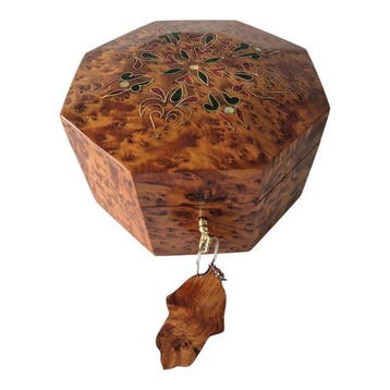 Thuya Wood Craft - Artisan GKB - Sieradendoos - Handgemaakt, Antiek en Kunst