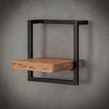 Fraaai Woody metaal wandplank 30 cm - Outlet A, Huis en Inrichting, Ophalen of Verzenden, Nieuw