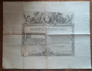 Religieuze en spirituele objecten - Papier - 1800-1850