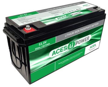 Batterij 48V 60Ah ACES HFA LiFePO4 met bluetooth, Auto-onderdelen, Accu's en Toebehoren, Ophalen of Verzenden, Nieuw