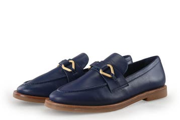 Carrano Loafers in maat 37 Blauw, Overige typen, Zo goed als nieuw, Carrano, Verzenden