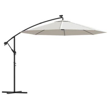 Zweefparasol 300cm Zand | Laatste Stuk!, Nieuw, Ophalen of Verzenden, Zweefparasol, Waterdicht