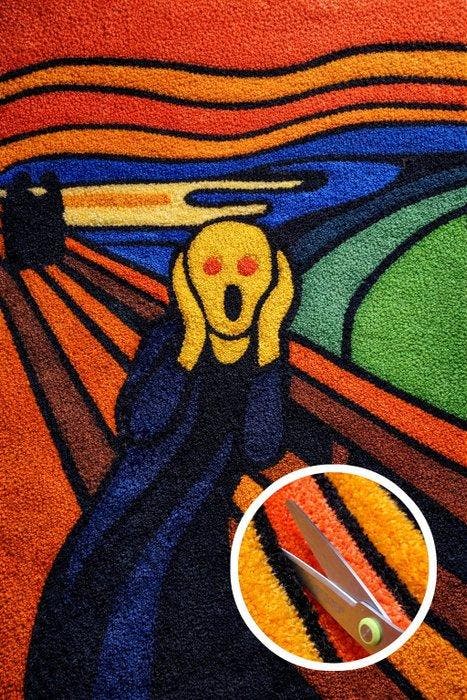 RAF - Soft Scream (Handmade), Antiek en Kunst, Kunst | Schilderijen | Modern