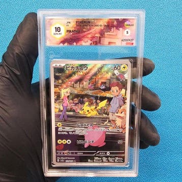 Pokémon Graded card - PIKACHU AR - Graad 10, Nieuw