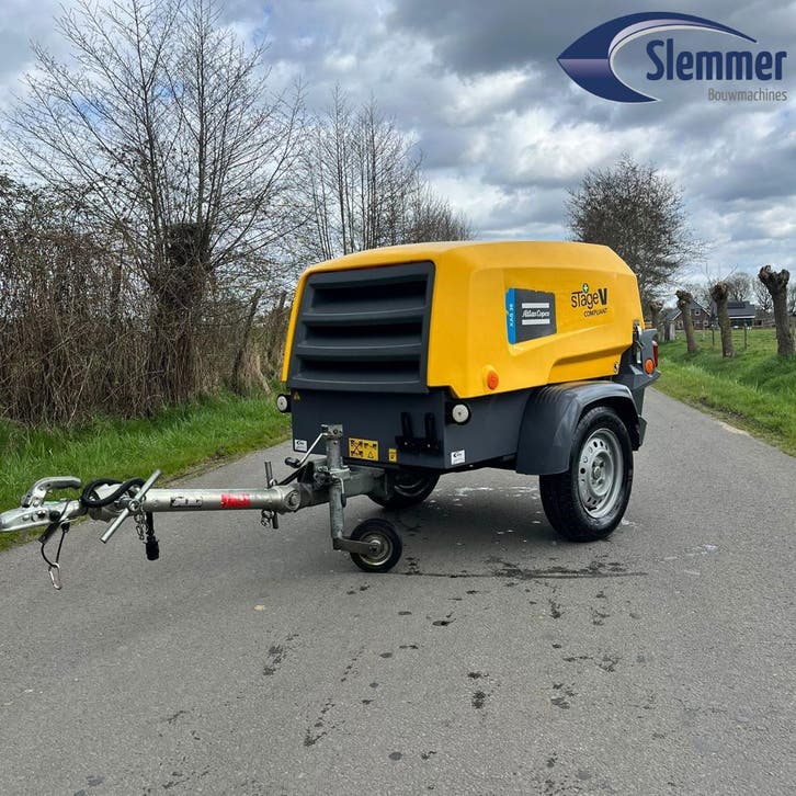 Te koop: Atlas Copco XAS 38 mobiele compressor, Zakelijke goederen, Machines en Bouw | Pompen en Compressoren, Ophalen