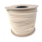 50 meter Elastisch Touw - zand - 8mm - elastiek op rol, Ophalen of Verzenden, Nieuw