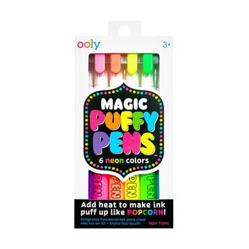 Ooly neon pennen - Magic Puffy Pens van €16,99 voor €13,59, Ophalen of Verzenden, Nieuw