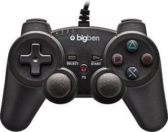PS2 Controller Zwart BigBen (PS2 Accessoires), Spelcomputers en Games, Spelcomputers | Sony PlayStation 2, Ophalen of Verzenden