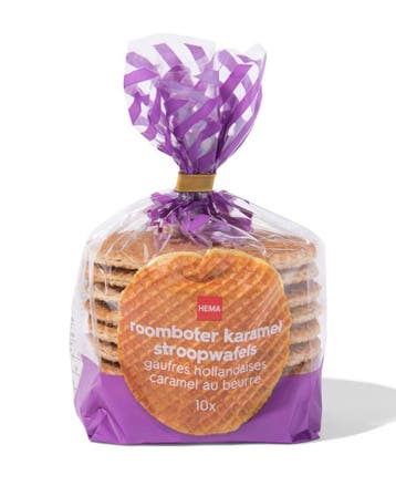 HEMA Stroopwafels karamel 390gram, Diversen, Verzenden